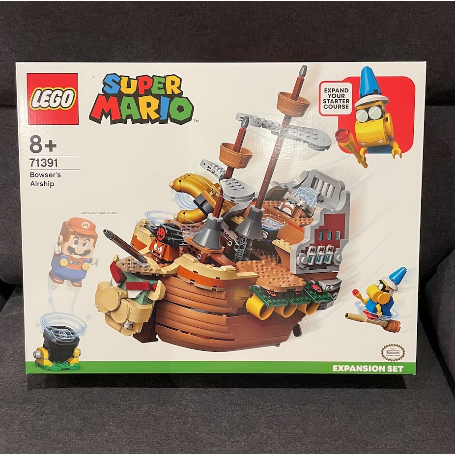(bear)正版現貨 樂高 LEGO 超級瑪莉歐 Super Mario 71391 庫巴飛行船 馬力歐