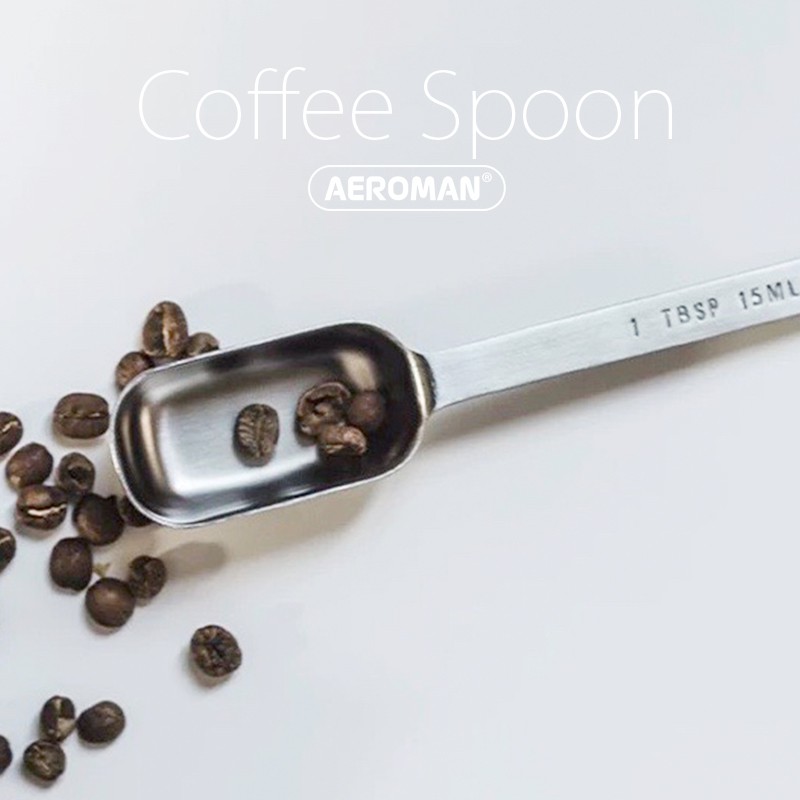 太空人珈琲 15ml  咖啡豆勺 豆勺 咖啡量匙 304不鏽鋼 長柄咖啡豆勺