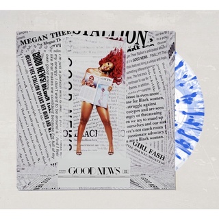 [現貨］Megan thee stallion Good news UO限定黑膠 彩膠