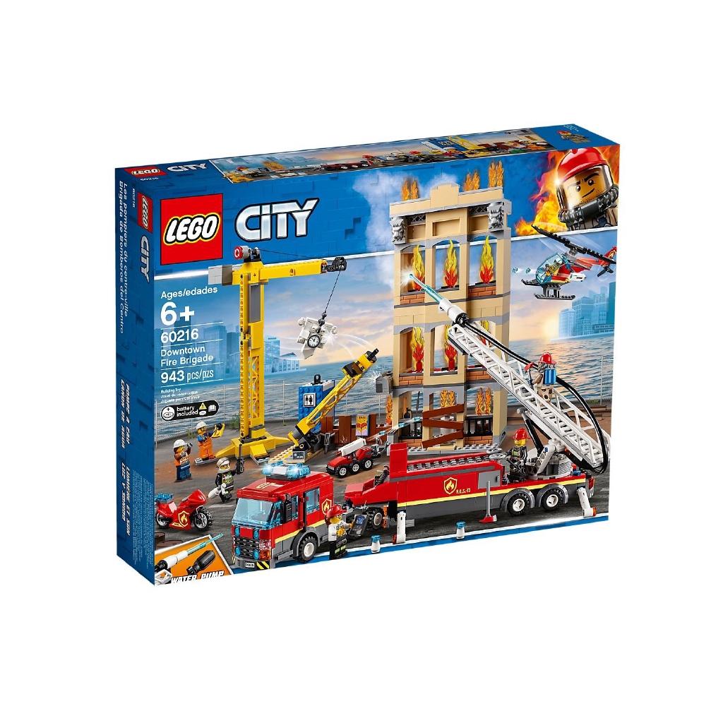 樂高LEGO 城市系列 - LT60216 市區消防隊