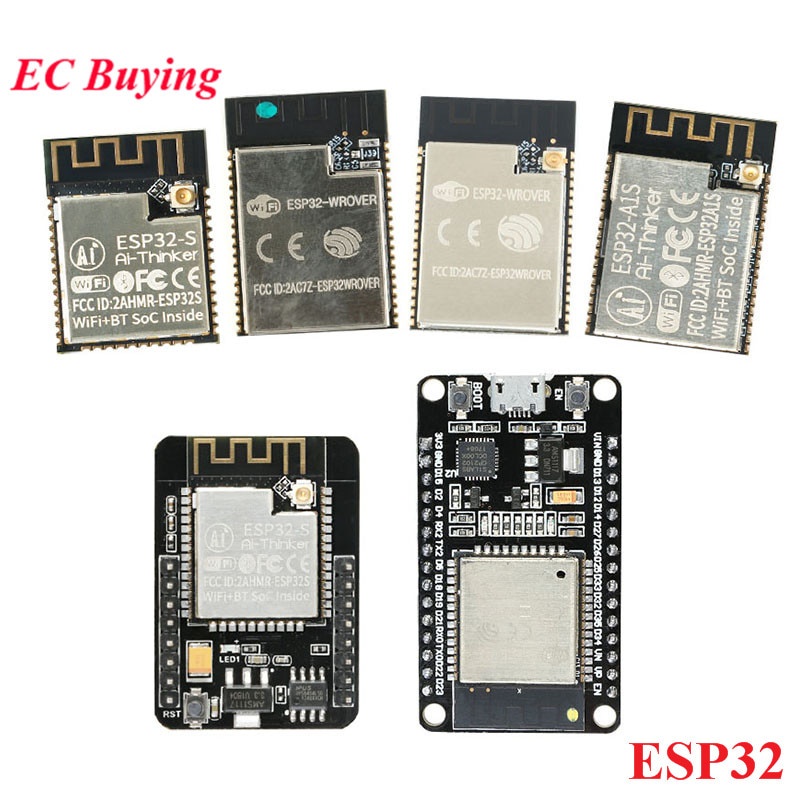 Esp32-cam 帶 OV2640 攝像頭的 ESP-WROOM-32 開發板 ESP32-A1S ESP32-WRO