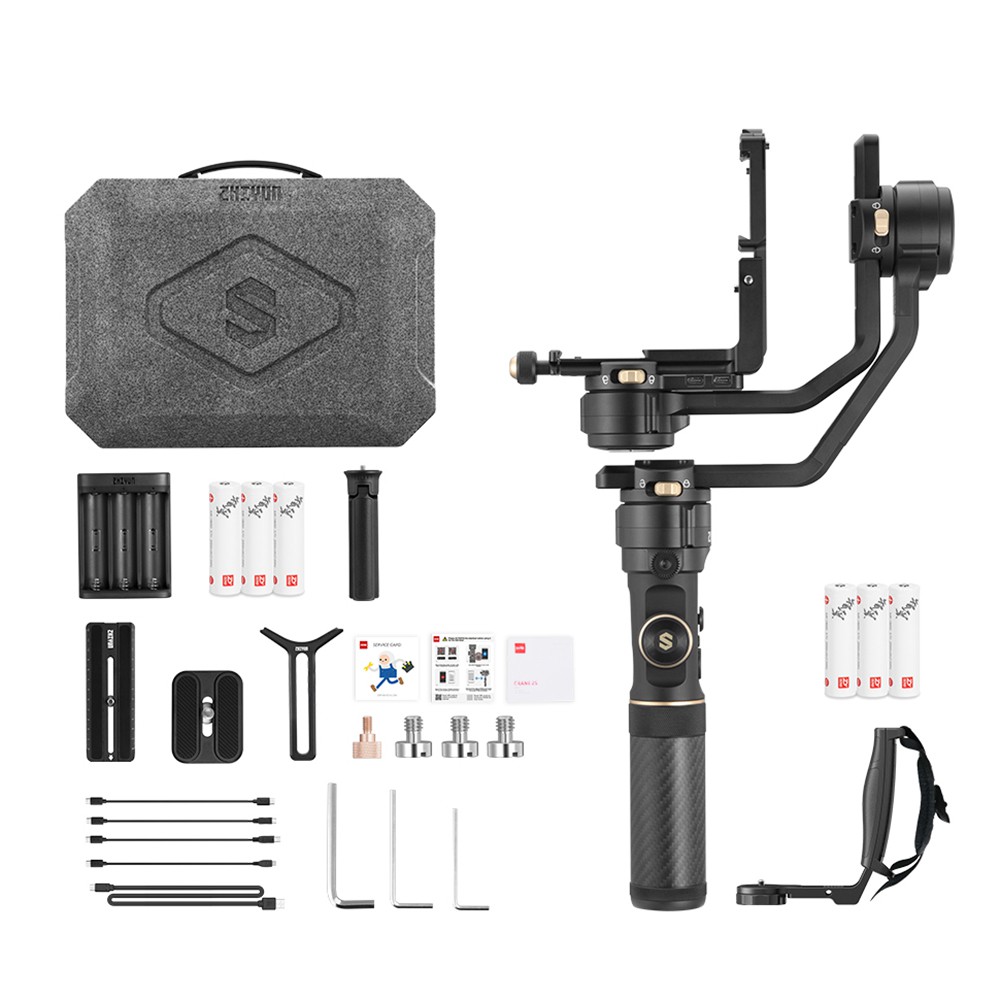 Zhiyun 智雲 雲鶴 CRANE 2S COMBO 標準套裝 三軸穩定器 單眼手持雲台 相機專家 公司貨