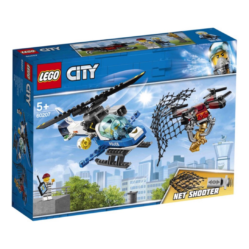 《二姆弟》樂高 Lego 60207 城市航警無人機追撃