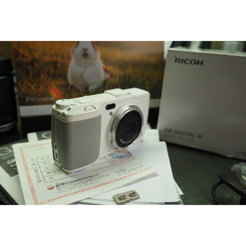 Ricoh GRD4 白色限量版 數位相機 公司貨
