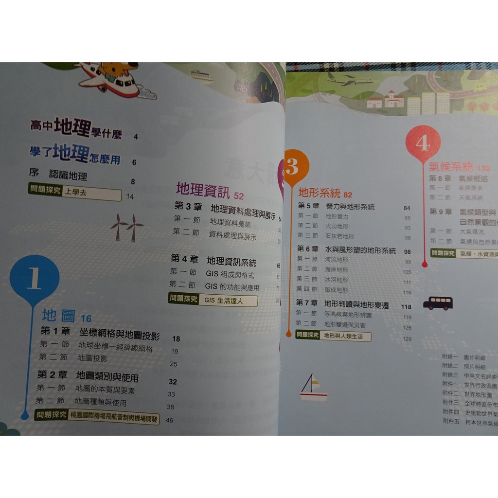 鑽石城二手書 高中教科書108課綱高中地理1 課本翰林出版108 06 沒寫 蝦皮購物