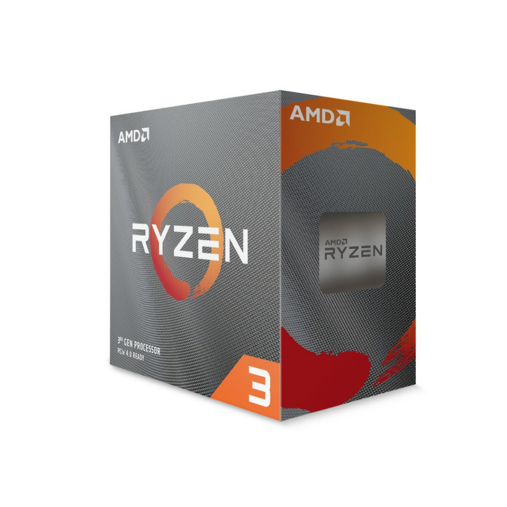 全新盒裝 AMD Ryzen 3 3100 3300X 4C8T AM4 65W 三年保 含風扇