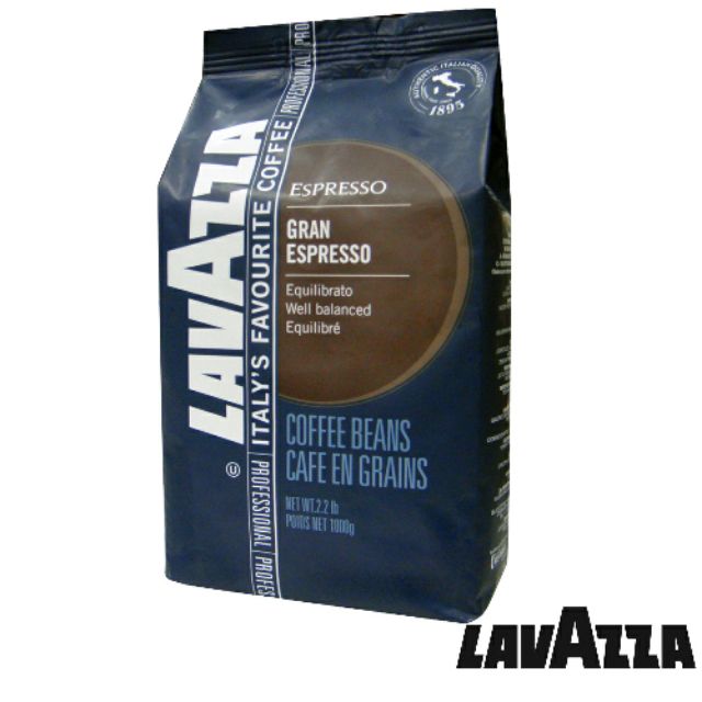 &lt; 現貨 &gt;【LAVAZZA】GRAN ESPRESSO 重味咖啡豆 (1000g) 伴手禮