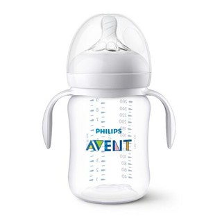 新安怡 Avent Philips 親乳感PA防脹氣奶瓶-260ml(單入)加贈學習握把-8710103835769