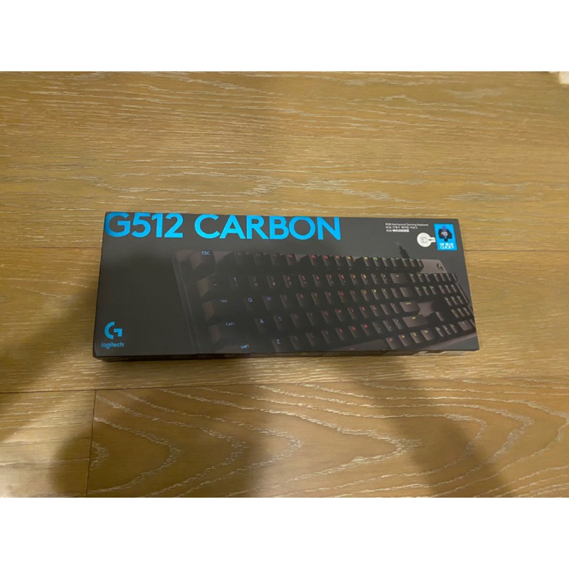 羅技G512機械鍵盤青軸（全新品）