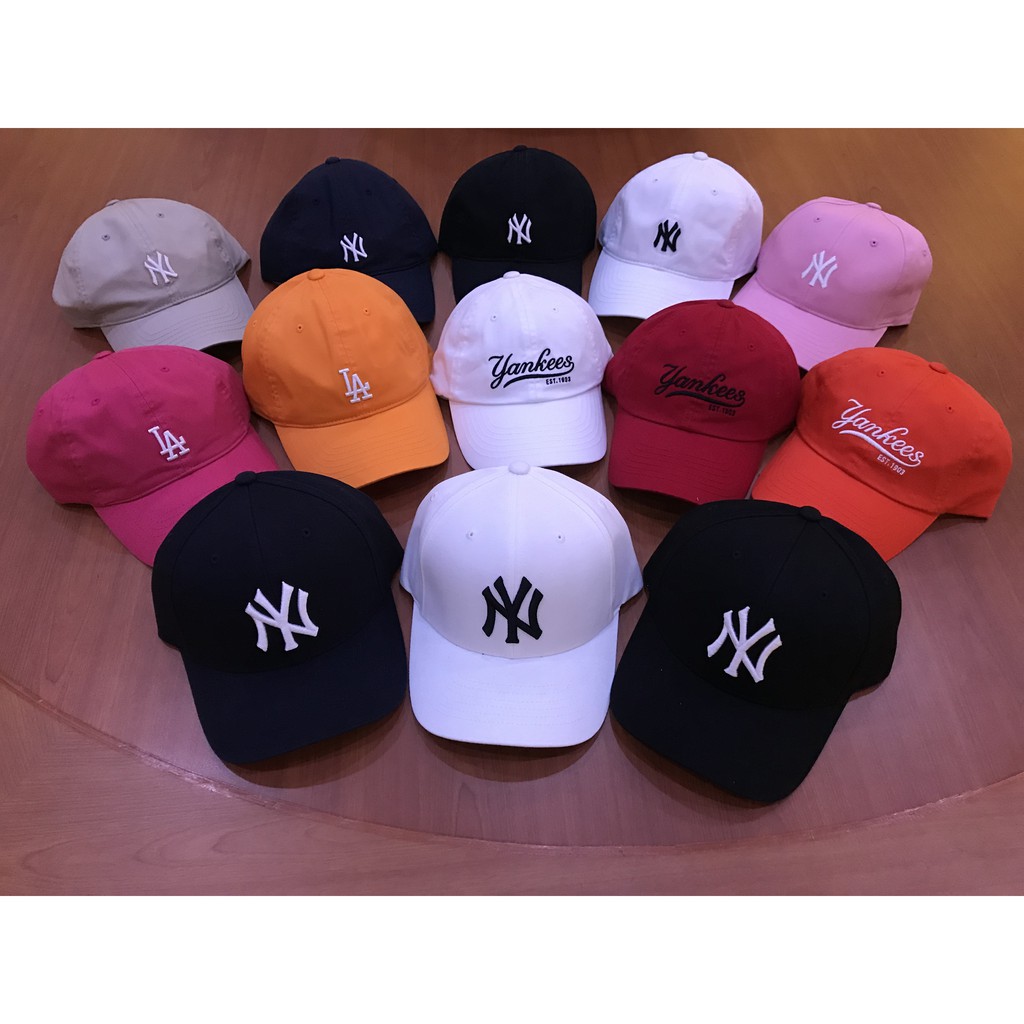 現貨出清mlb 經典帽子 代購all 正版logo Ny Yankee Dodger 大聯盟棒球帽鴨舌帽 蝦皮購物