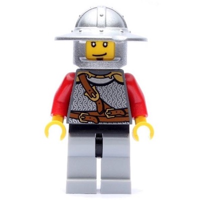 【台中翔智積木】LEGO 樂高 城堡系列 7187  Dragon Knight 獅國士兵 (cas496)