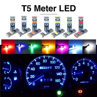 1pc 儀表燈泡 9LED T5 / W3W t10 超亮汽車內飾燈儀儀表板