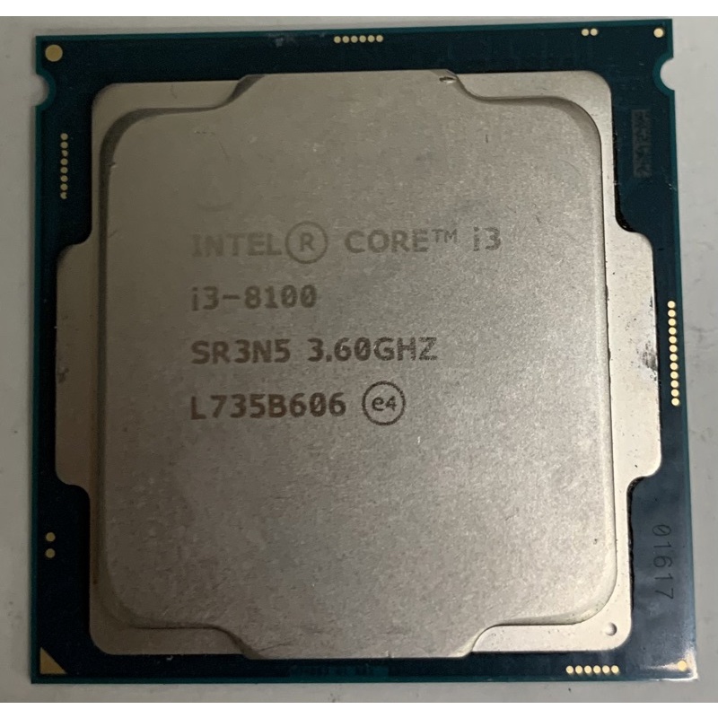 intel i3 8100(送小包散熱膏