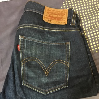 Levis Levi's 511 牛仔褲 深藍刷色 501ct 501 510 可參考