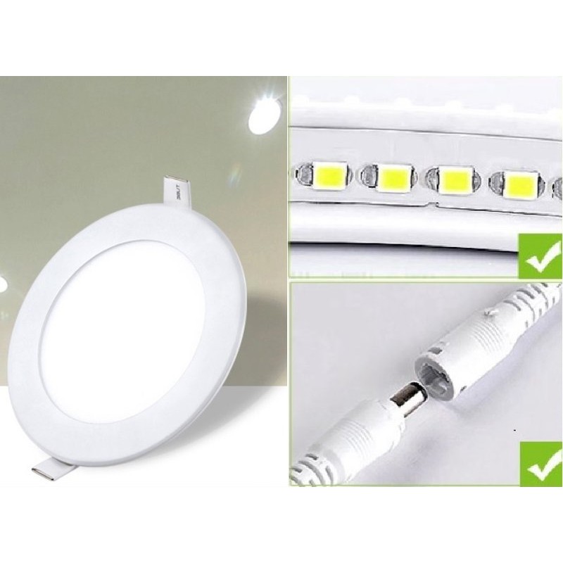 清倉  LED崁燈 面板燈 平板燈 LED面板燈 12W、5吋(20mm超薄款) 60pcs開孔150~160mm
