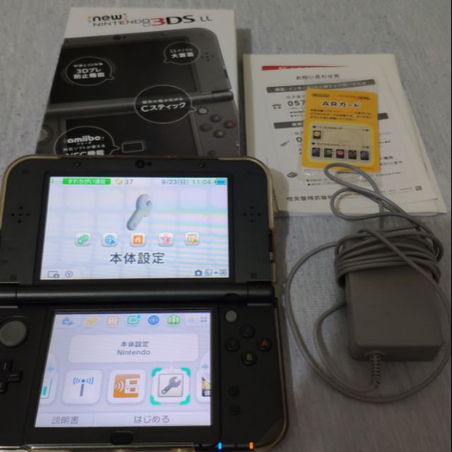 New3dsll 黑色 日規機 二手  NEW 3DSLL 3DS LL