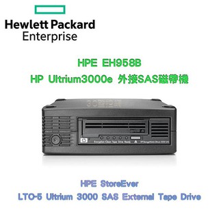 HP 儲存設備 HPE SAS External 外接式磁帶機 Tape LTO-5 Ultrium 3000