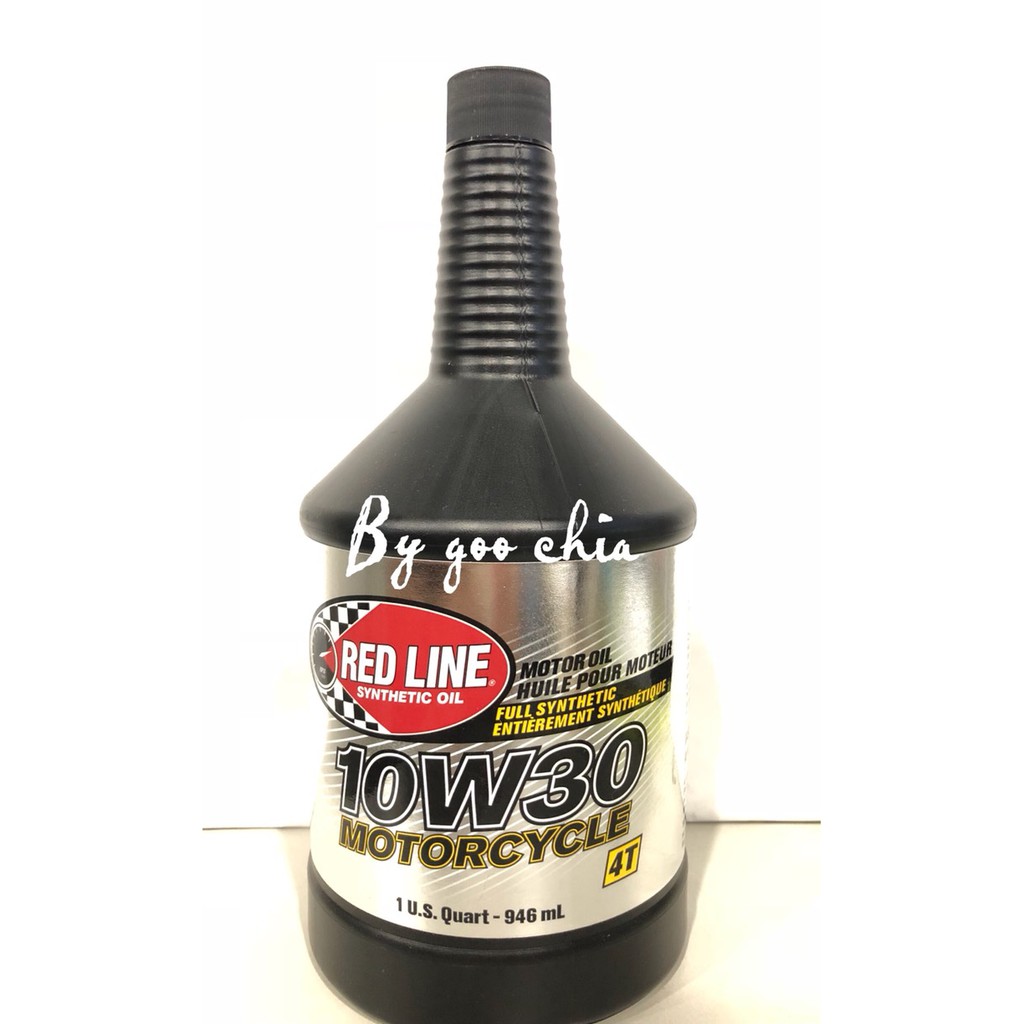 〔綠油油goo〕RED LINE 4T 10W30 酯類 全合成 MA REDLINE