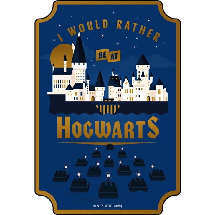 哈利波特 霍格華茲城堡貼紙 Harry Potter