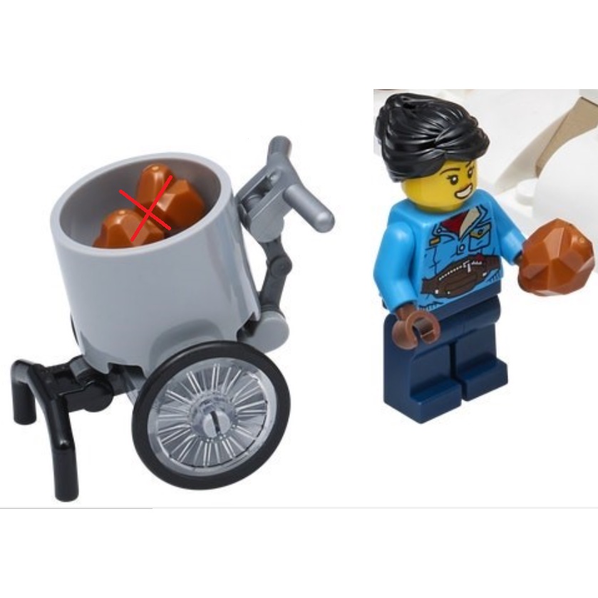 磚家 LEGO 樂高 人偶 Woman hol270 80109 含 配件 地瓜1個