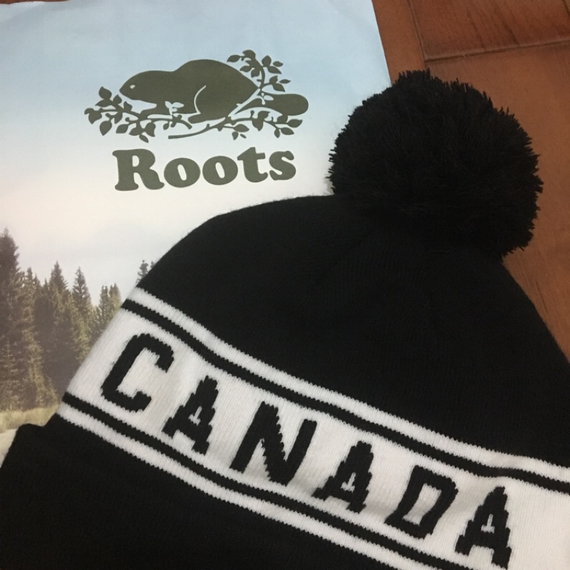 全新Roots 毛帽