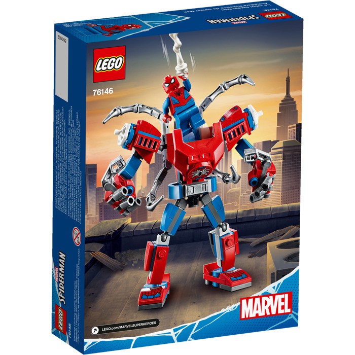 【晨芯樂高】盒況不佳 全新未拆LEGO 76146 超級英雄系列 Spider-Man Mech Set 76146
