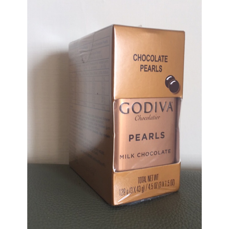 GODIVA 巧克力豆三盒裝 🍫