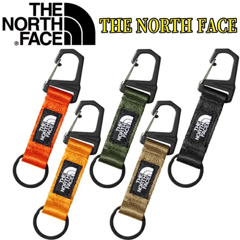 現貨 🇯🇵THE NORTH FACE TNF 北臉 鑰匙圈 扣環 軍綠 奶茶 黑 黃 橘 Gogoro NN32001