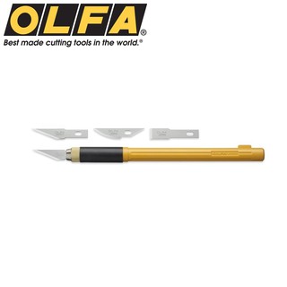 找東西 日本OLFA筆刀157B雕刻筆刀等距刻線刀切割刀具模型刻線工具模型刀雕刻刀圓刃筆刀平刃筆刀OLFA筆刀組模型筆刀