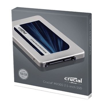 美光Micron Crucial MX300 750GB SATAⅢ固態硬碟7mm  3年保固