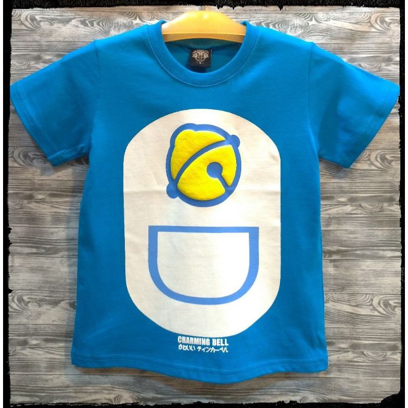 哆啦a夢的百寶袋 台灣製造 棉100% 藍色 T恤 親子裝 班服