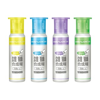 雄獅 合成糊 HG50/2 (50cc) (單瓶隨機) 膠水 【久大文具】