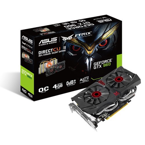 ASUS Strix GTX 960 4G 顯示卡