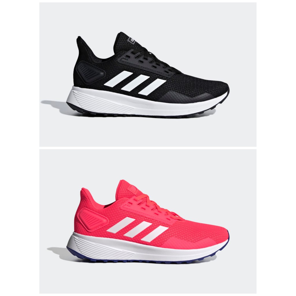 【豬豬老闆】ADIDAS DURAMO 9 透氣 運動 慢跑鞋 大童 女鞋 黑白BB7061 桃紅白FV8823