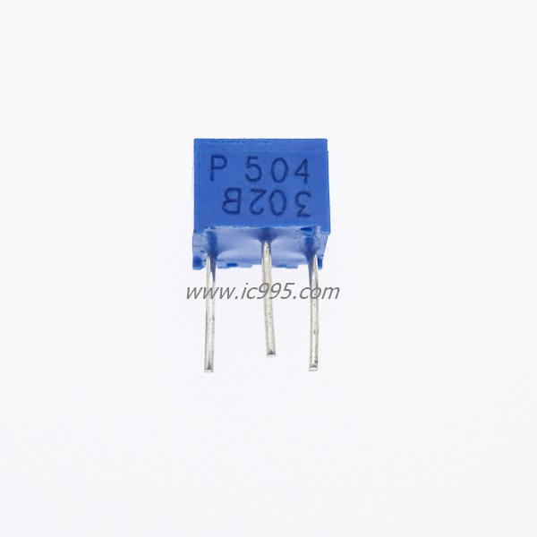 106 (ic995) 3362P 500K歐姆精密可調精密電組 可調整小電流 替代固定電阻值 電壓值 #0570