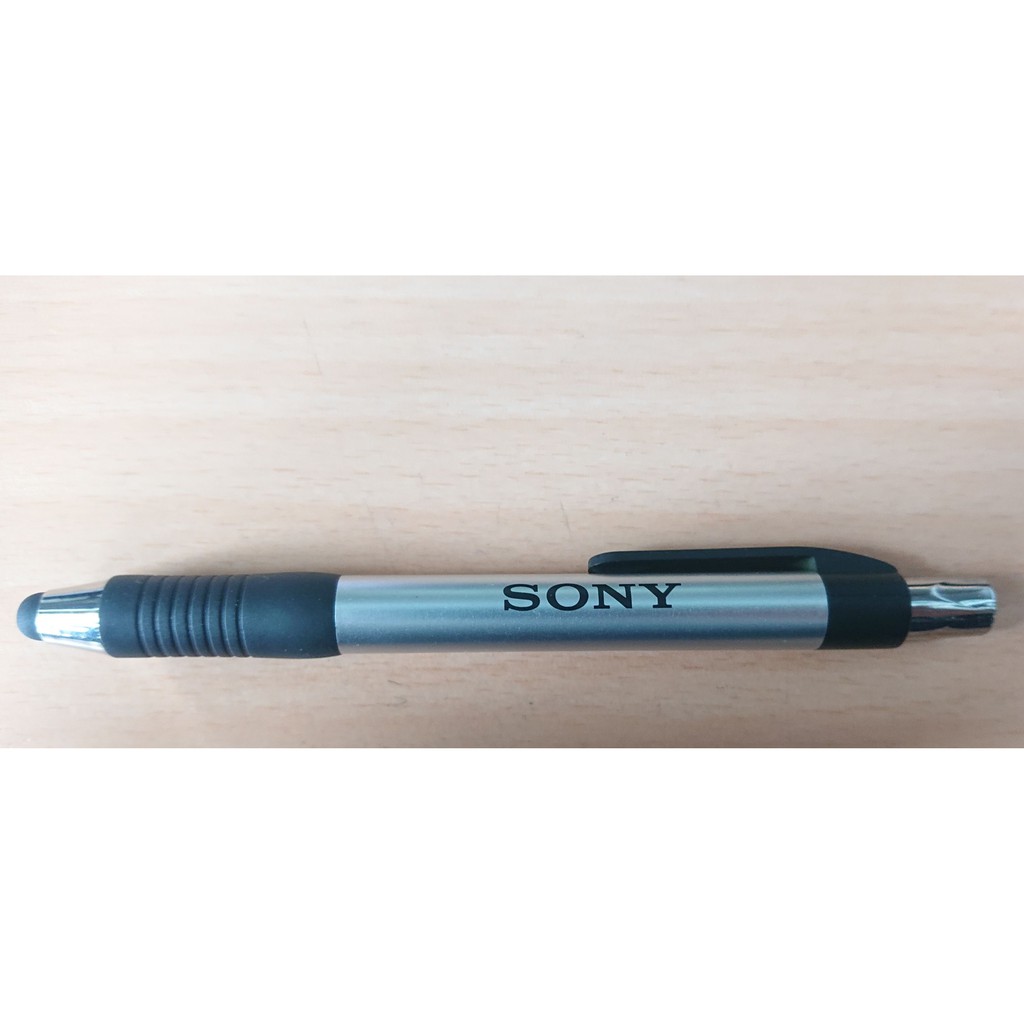 SONY 經典銀 軟頭 觸控 + 原子筆 (觸控螢幕 筆電 平版 手機 皆可用)