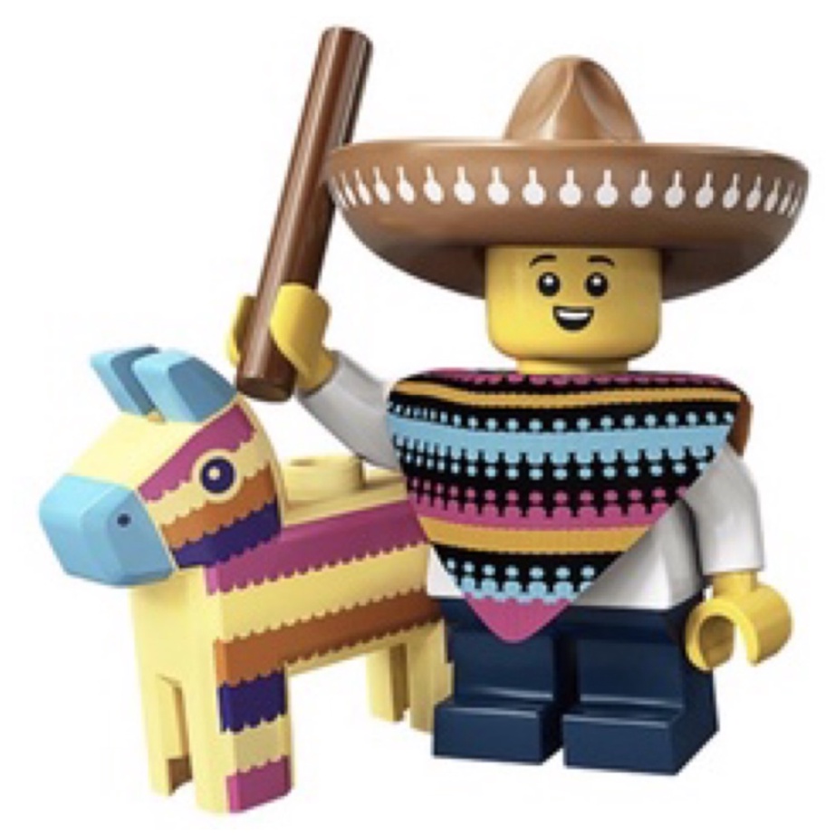 [大王機器人] LEGO 樂高 71027 20代人偶包 1號單售 皮納塔男孩 小馬