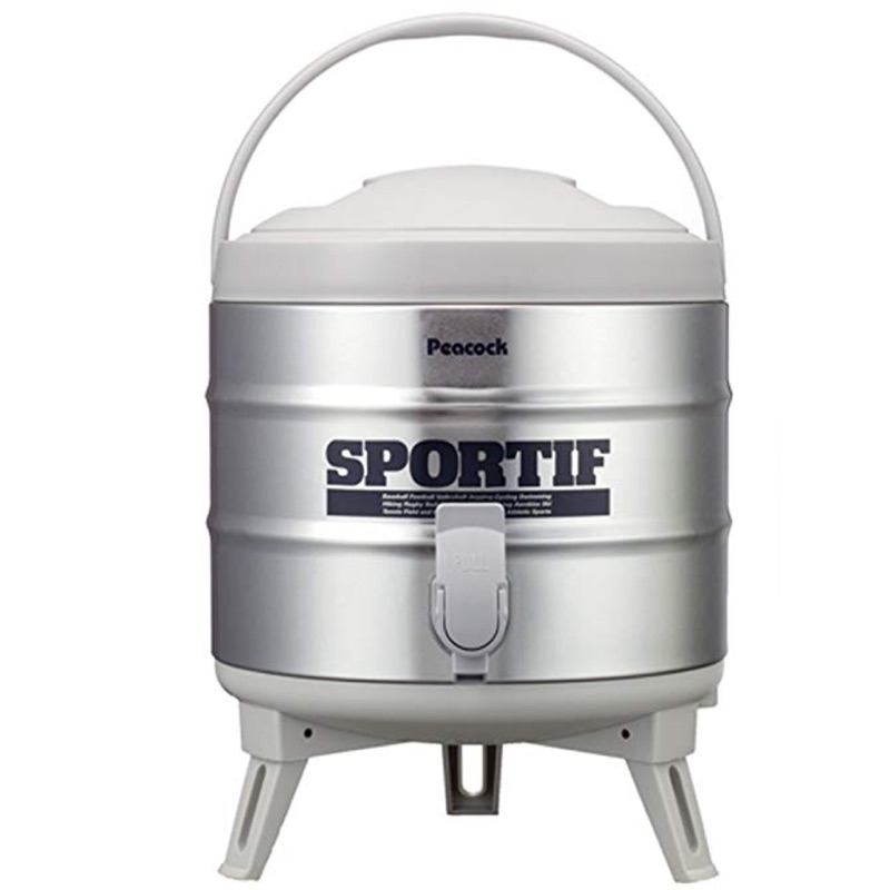 日本代購 新品/二手日本製Peacock孔雀不銹鋼罐 魔法瓶保溫保冰水桶水瓶茶桶飲料桶 6.1L#INS-60