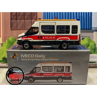 🔅里氏模型車 Tiny 微影 展會限定款 初回 香港 IVECO Daily 歐霸 達力加 警車 機場 交通警車 警察