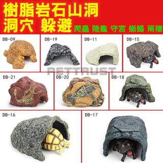 【臺灣現貨秒發】陸龜山洞 守宮躲避 陸龜躲避 爬蟲箱造景裝飾 陸龜守宮 鬃獅 蜥蜴 蛇 蜘蛛 蠍子 洞穴 水族裝飾造景