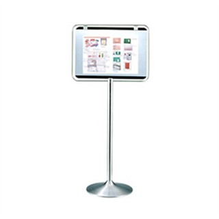 【史代新文具】標示架 A40 不銹鋼小直標示架 45X60X141cm
