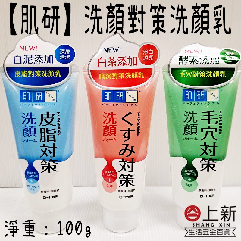 台南東區肌研洗顏對策洗顏乳100g 皮脂暗沉毛孔洗顏乳洗面乳洗臉毛孔清潔臉部清潔 蝦皮購物