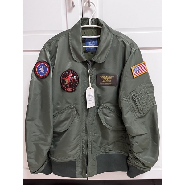 捍衛戰士獨行俠  Top Gun Maverick 電影飛行夾克  cwu 36p外套  全新品轉售