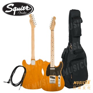 【民揚樂器】電吉他 Fender Squier Affinity Telecaster 原木 焦糖黃 贈電吉他袋 導線