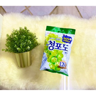 韓國 樂天 LOTTE 青葡萄果汁糖果 153g/袋【笙笙日韓食品】