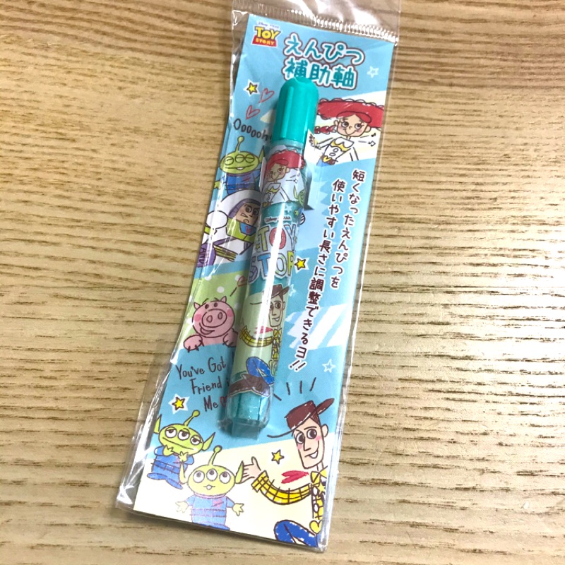 日本製鉛筆補助軸迪士尼玩具總動員鉛筆延長器鉛筆加長器握筆器 蝦皮購物