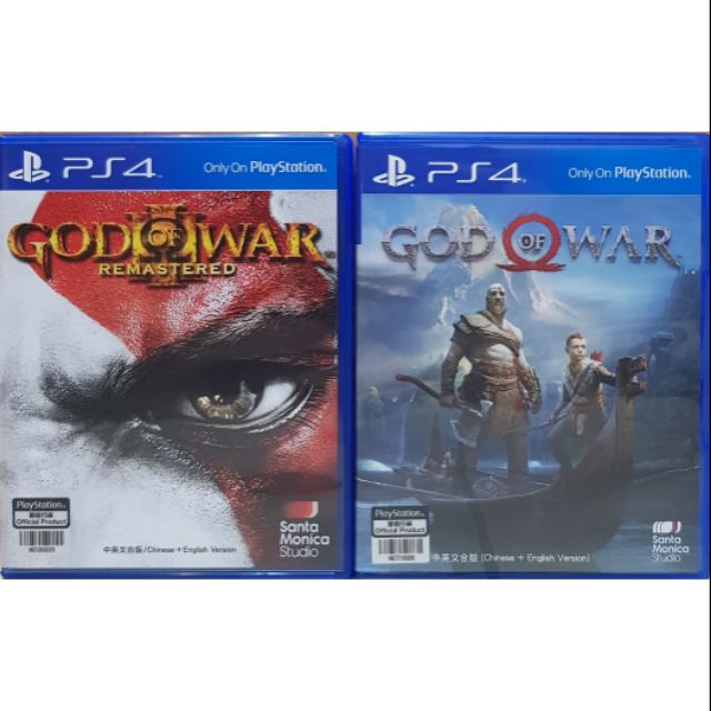 【24H發貨】PS5可玩！PS4遊戲片 戰神3 戰神4 中文版 God of War 父與子 PS4戰神 戰神 3
