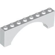 LEGO 樂高 3308 16577 白色 拱形 拱門磚 Brick Arch 1x8x2 6062279