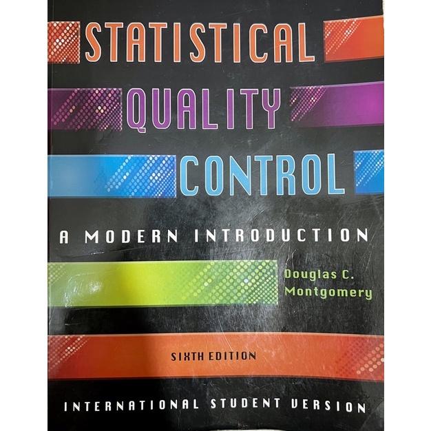 Statistical Quality Control : A Modern Introduction 6/e（二手書）
