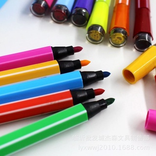 現貨 可水洗彩色筆 印章彩色筆 12色彩色筆 24色彩色筆